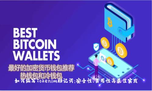 如何编写Tokenim助记词：安全性、易用性与最佳实践