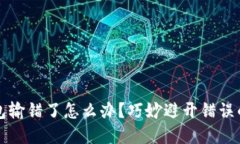 比特币钱包输错了怎么办？巧妙避开错误的实用