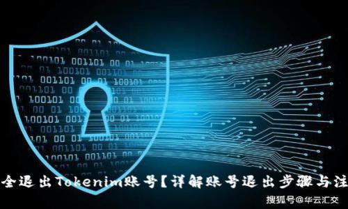 如何安全退出Tokenim账号？详解账号退出步骤与注意事项